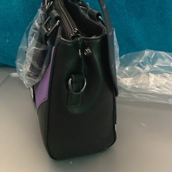 Loungefly Disney Maleficent Sleeping Beauty Crossbody Satchel - Picture 7 of 16